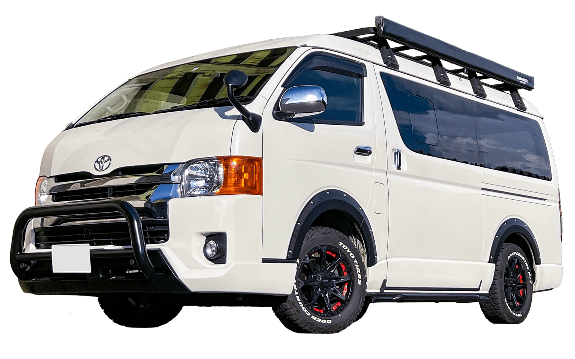 HIACEの透過画像